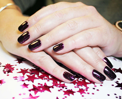 0221 Party Popper - BIOGEL BIOGEL BIOGEL Gelsystem Ein tiefes glitzerndes Lila Hergestellt in SüdafrikaBIOGEL by Bio Sculpture Bio Sculpture