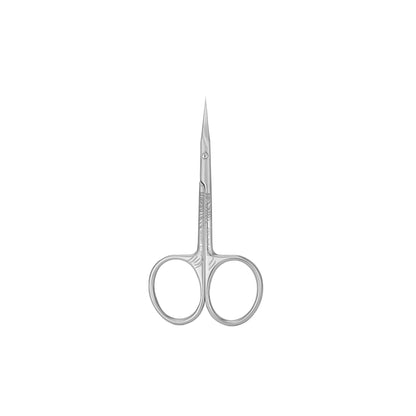 Nagelhaut Schere - EXCLUSIVE 21 Type 2 Nagelscheren & Nagelknips Nagelhaut Schere / cuticle scissors EXCLUSIVE.21 TYPE 2 HOCHWERTIGES MANIKÜRE-PEDIKÜRE-WERKZEUG Verkürzte gebogene Griffe – für präzise Bewegungen des Technikers Hakenartige Wölbung an der S