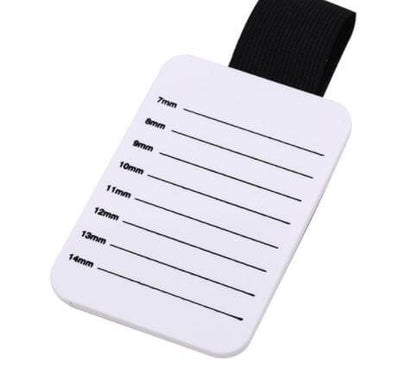 Wimpernextension Hand Palette Instrumente & Zubehör Wimpernextension Hand Palette 7 mm bis 14 mm. Grösse 10 cm x 8 cm Material: Acryl Nouveau Lashes