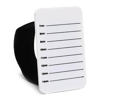 Wimpernextension Hand Palette Instrumente & Zubehör Wimpernextension Hand Palette 7 mm bis 14 mm. Grösse 10 cm x 8 cm Material: Acryl Nouveau Lashes