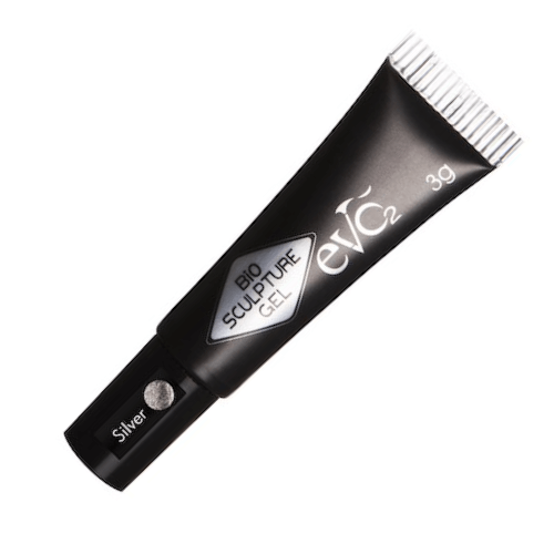 High Pigmented Gel - Silver - BIOGEL BIOGEL High Pigmented Gel - Silver - BIOGEL Bio Sculpture