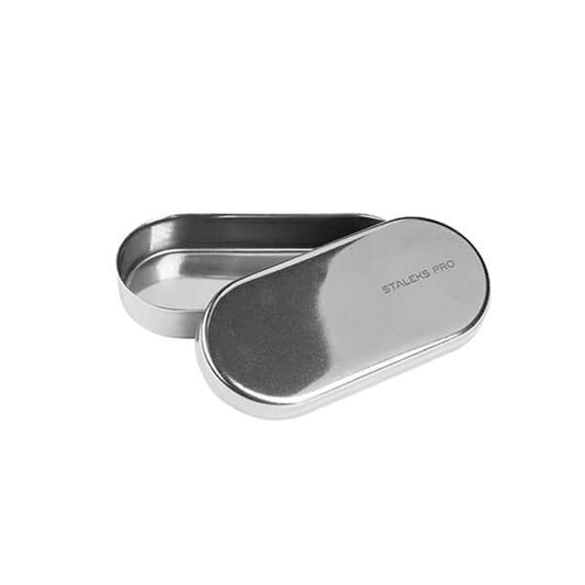 Bits Container mit Deckel Instrumente & Zubehör Container Edelstahl Nagelbohraufsätze Maniküre WerkzeugBewahren Sie alle Ihre hochwertigen Bits in unserer praktischen Bit-Box auf.Kann zur Desinfektion und Aufbewahrung von Instrumenten verwendet werden. ST