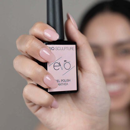 0168 Anthea - EVO EVO EVO GellackDurchscheinendes blassrosa . Hergestellt in Südafrika.EVO by Bio Sculpture Bio Sculpture