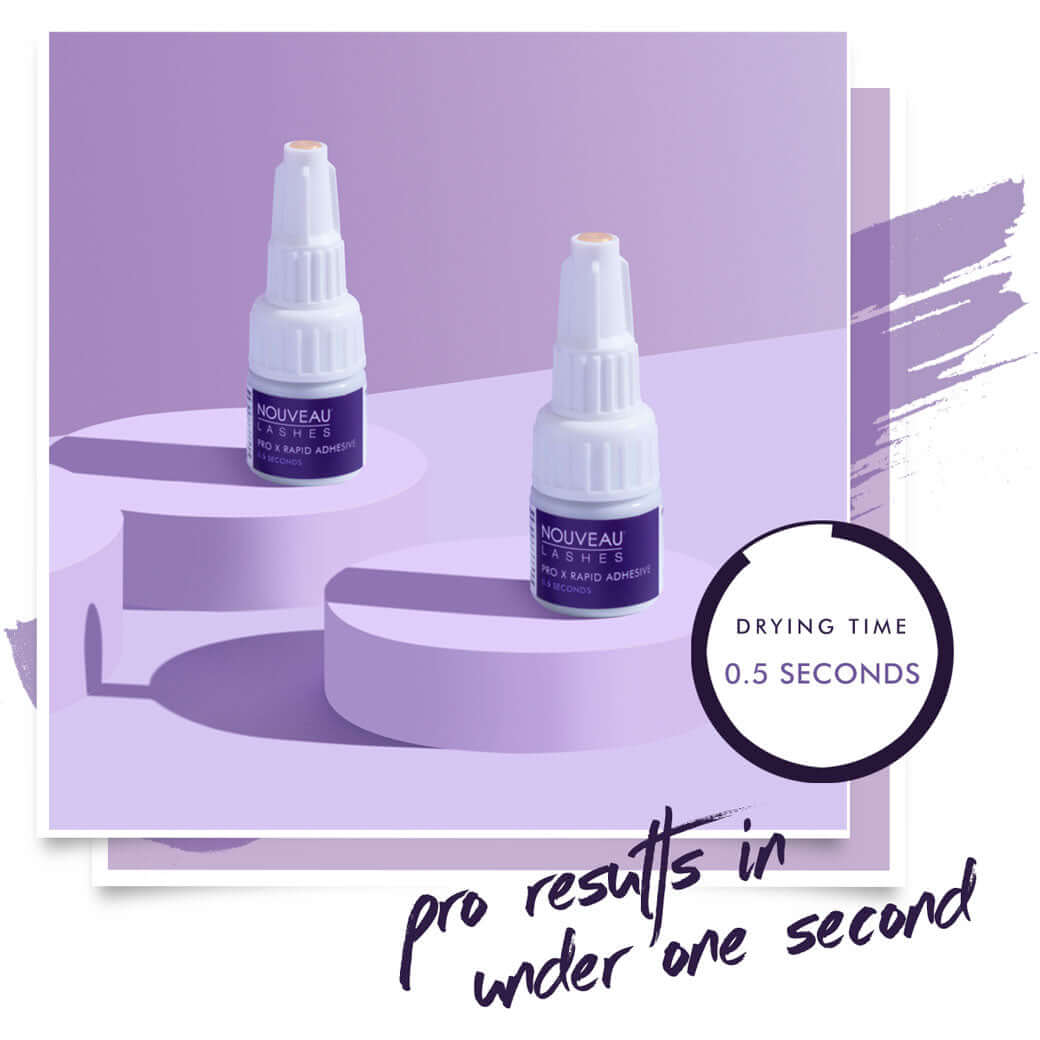 Kleber Pro X Rapid Adhesive Kleber Unser schnellster Kleber aller Zeiten Wir haben unsere Rekorde mit Pro X Rapid gebrochen, unserem am schnellsten trocknenden Klebstoff aller Zeiten. Mit einer Trocknungszeit von nur 0,5 Sekunden ist dies ein Muss für sch