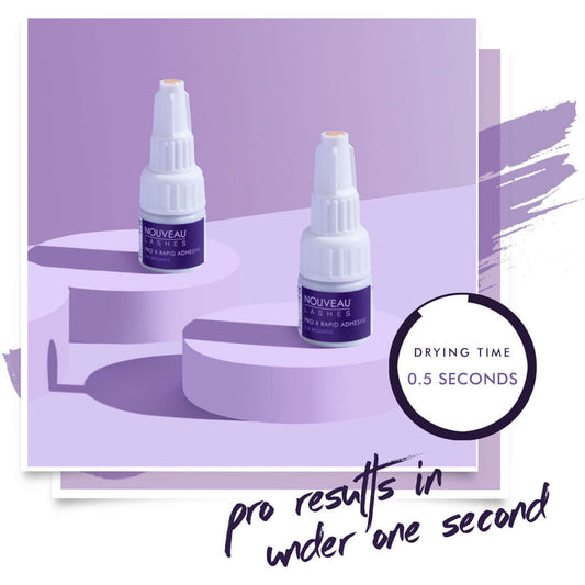 Kleber Pro X Rapid Adhesive Kleber Unser schnellster Kleber aller Zeiten Wir haben unsere Rekorde mit Pro X Rapid gebrochen, unserem am schnellsten trocknenden Klebstoff aller Zeiten. Mit einer Trocknungszeit von nur 0,5 Sekunden ist dies ein Muss für sch