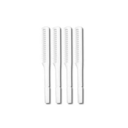 Lash & Brow Tool - Mini Combs (Kämmchen) Instrumente & Zubehör Das Nouveau Lashes Pro Tool bietet viele Möglichkeiten. Unsere Mini-Kämme werden für eine Vielzahl von Techniken verwendet, um die Wimpern nach dem Reinigungsprozess zu trennen und sie am Ende