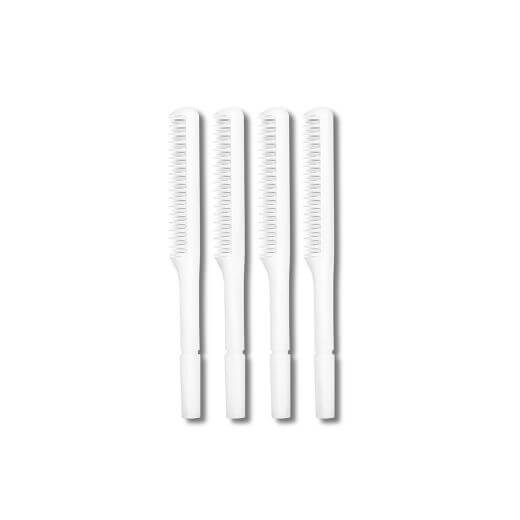 Lash & Brow Tool - Mini Combs (Kämmchen) Instrumente & Zubehör Das Nouveau Lashes Pro Tool bietet viele Möglichkeiten. Unsere Mini-Kämme werden für eine Vielzahl von Techniken verwendet, um die Wimpern nach dem Reinigungsprozess zu trennen und sie am Ende