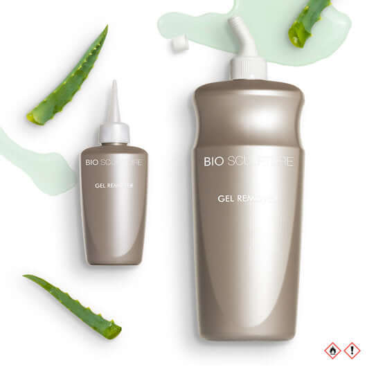 Gel Remover Flüssigkeiten Gel Remover wurde zur optimalen Gel-Ablösung neu entwickelt. Seine Inhaltsstoffe helfen, ein Austrocknen des Nagels und der umliegenden Haut zu verhindern. Die zartgrüne Farbe lässt ihn eindeutig als Gel Remover identifizieren. B