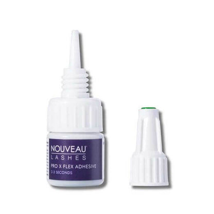 Kleber PRO X FLEX ADHESIVE Kleber Unser allererster Klebstoff ohne Dämpfe, Pro X Flex, ist ideal für empfindliche Augen und offene Augentechniken sowie das Auftragen der unteren Wimpern und liefert fortschrittliche Ergebnisse mit einer Trocknungszeit von